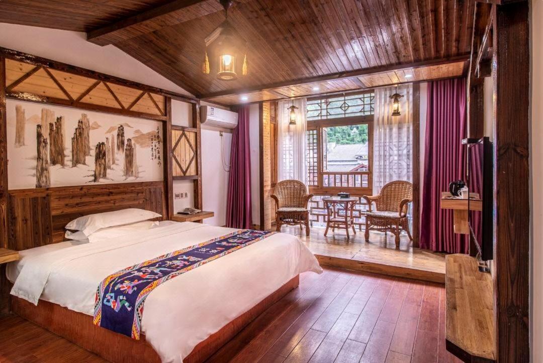 Mountain View Guesthouse زانغجياجي المظهر الخارجي الصورة