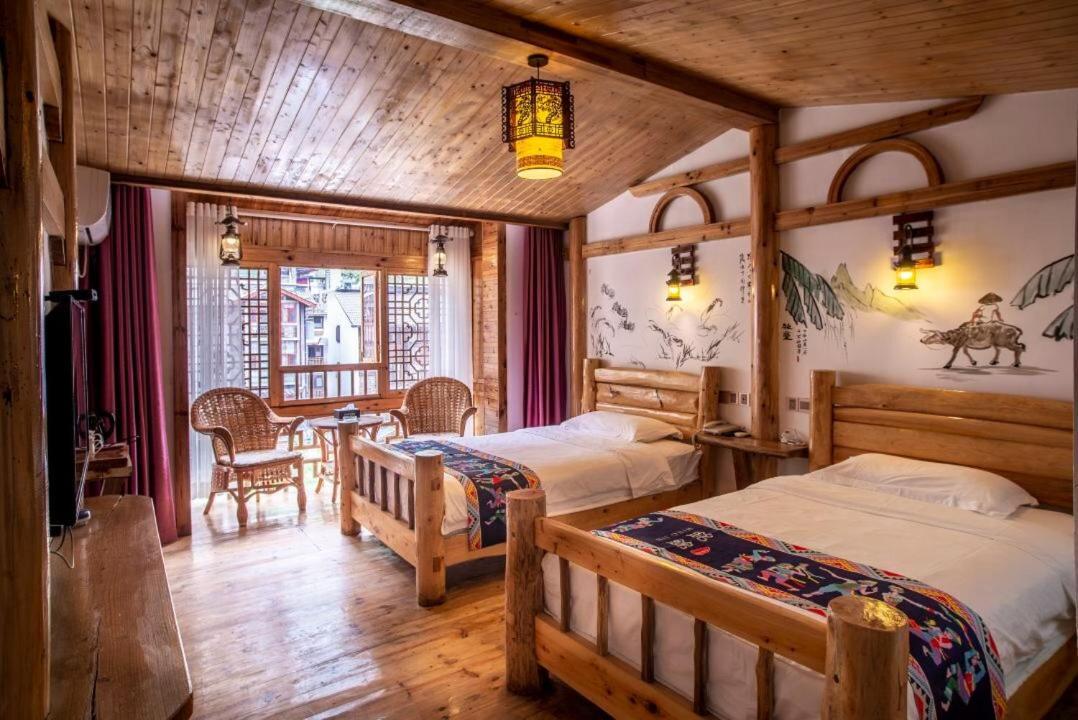 Mountain View Guesthouse زانغجياجي المظهر الخارجي الصورة