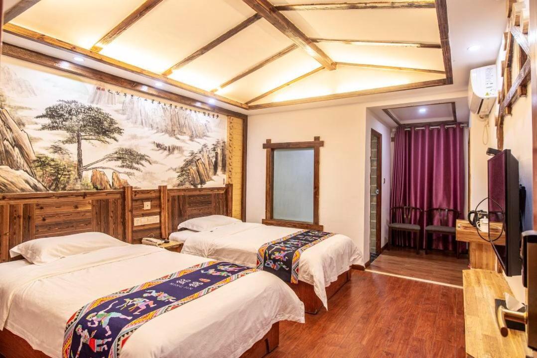 Mountain View Guesthouse زانغجياجي المظهر الخارجي الصورة