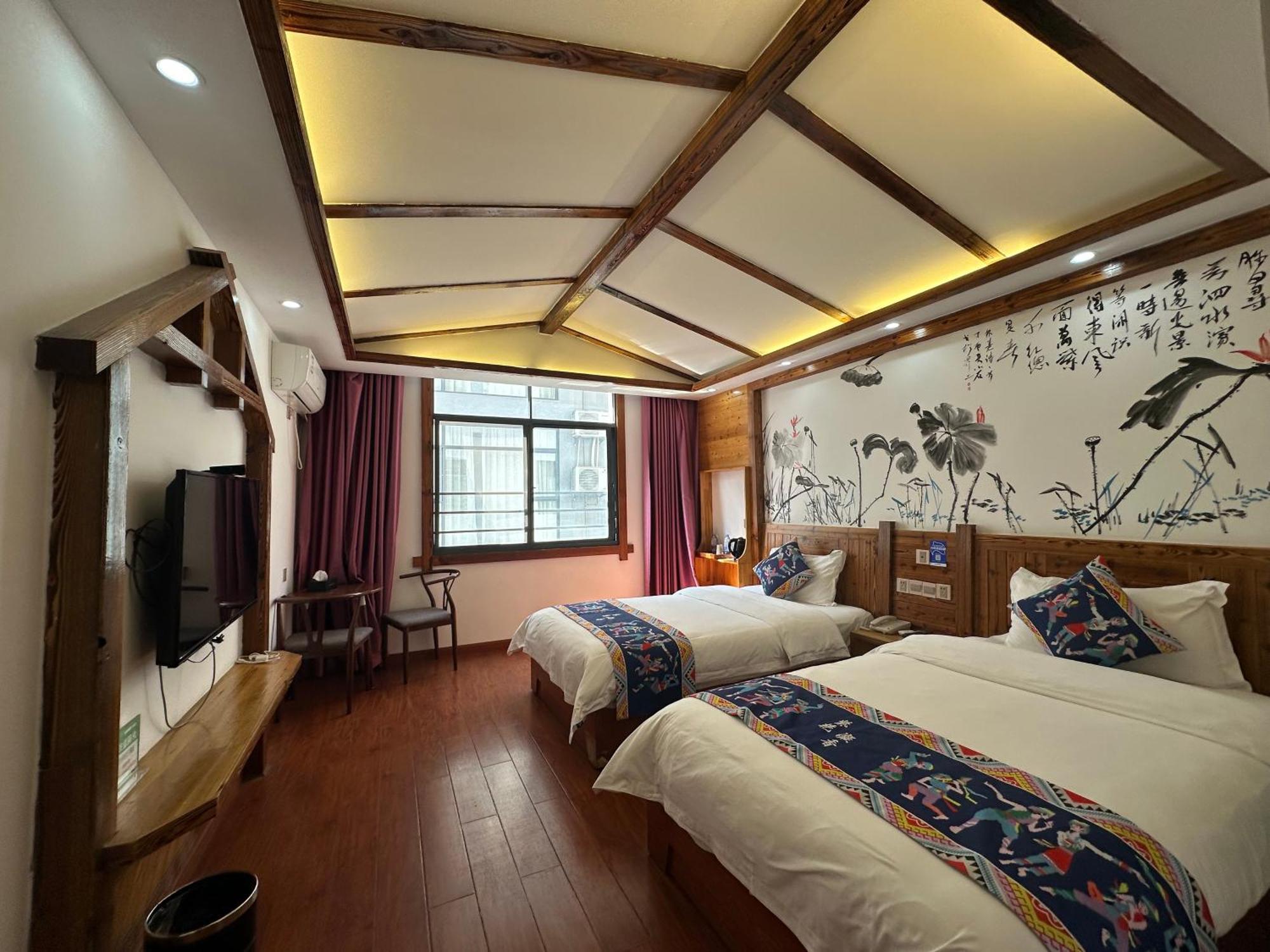 Mountain View Guesthouse زانغجياجي المظهر الخارجي الصورة